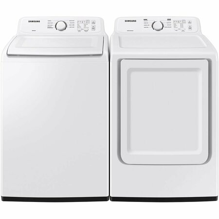 ALMO WA40A3005AW/DVE41A3000W ActiveWave Agitator Top Load Washer and Electric Dryer Kit WA40A3005AW-E-KIT